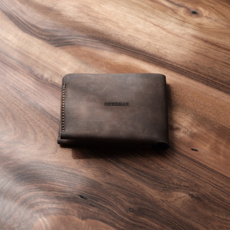 Billy Seafarer Wallet // Brown