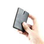 Connor Motor Oil Cardholder // Dark Brown