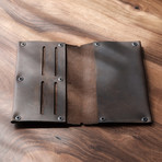 Dego Passport Case // Dark Brown