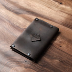 Dego Passport Case // Dark Brown