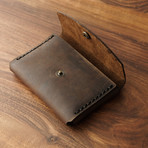 Lane Wallet // Dark Brown