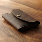 Lane Wallet // Dark Brown