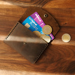 Lane Wallet // Dark Brown