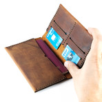 Walter Passport Case // Brown