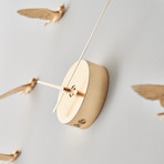 Gilded Swallow X Clock