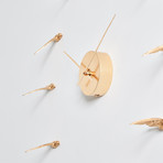 Gilded Swallow X Clock