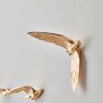 Gilded Swallow X Clock