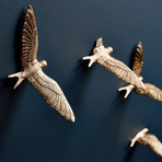 Gilded Swallow X Clock