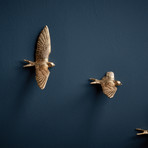 Gilded Swallow X Clock