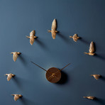 Gilded Swallow X Clock