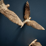 Gilded Swallow X Clock