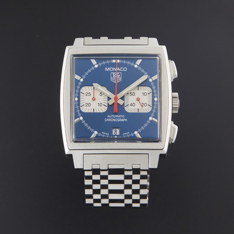 Tag Heuer Monaco Chronograph Automatic // CW2113.BA0780 // Pre-Owned