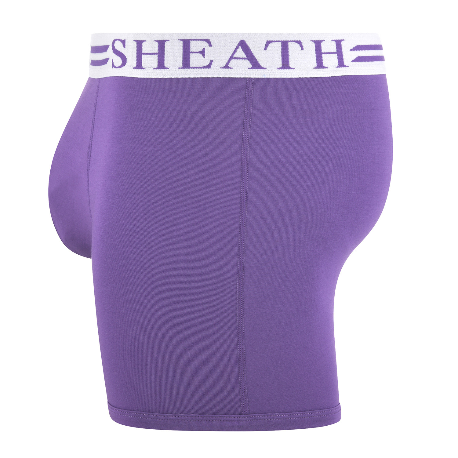 Sheath 4.0 Dual Pouch Boxer Brief // Purple (X-Large) - Sheath