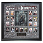 Signed + Framed Collage // Game of Thrones