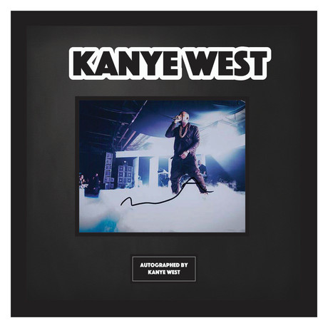 Signed + Framed Artist Series // Kanye West