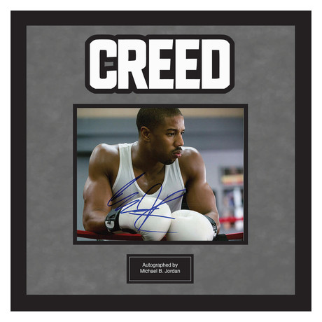 Signed + Framed Artist Series // Michael B. Jordan