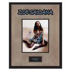 Signed + Framed Artist Series // Zoe Saldana