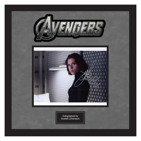 Signed + Framed Artist Series // Scarlet Johansson