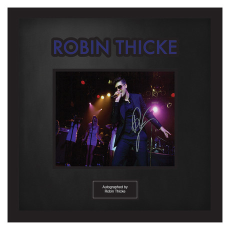 Signed + Framed Artist Series // Robin Thicke