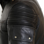 Ranger Leather Jacket // Black (XL)