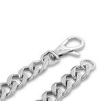 Militium Chain Link Bracelet // Silver (6.7")