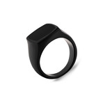 Opus Ring // Matte Black (Size 6)