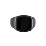 Opus Ring // Matte Black (Size 6)