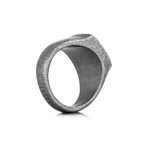 Opus Ring // Antique Silver Finish (Size 6)