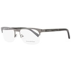 Ermenegildo Zegna // Unisex EZ5014-008 Eyeglasses // Dark Ruthenium Black