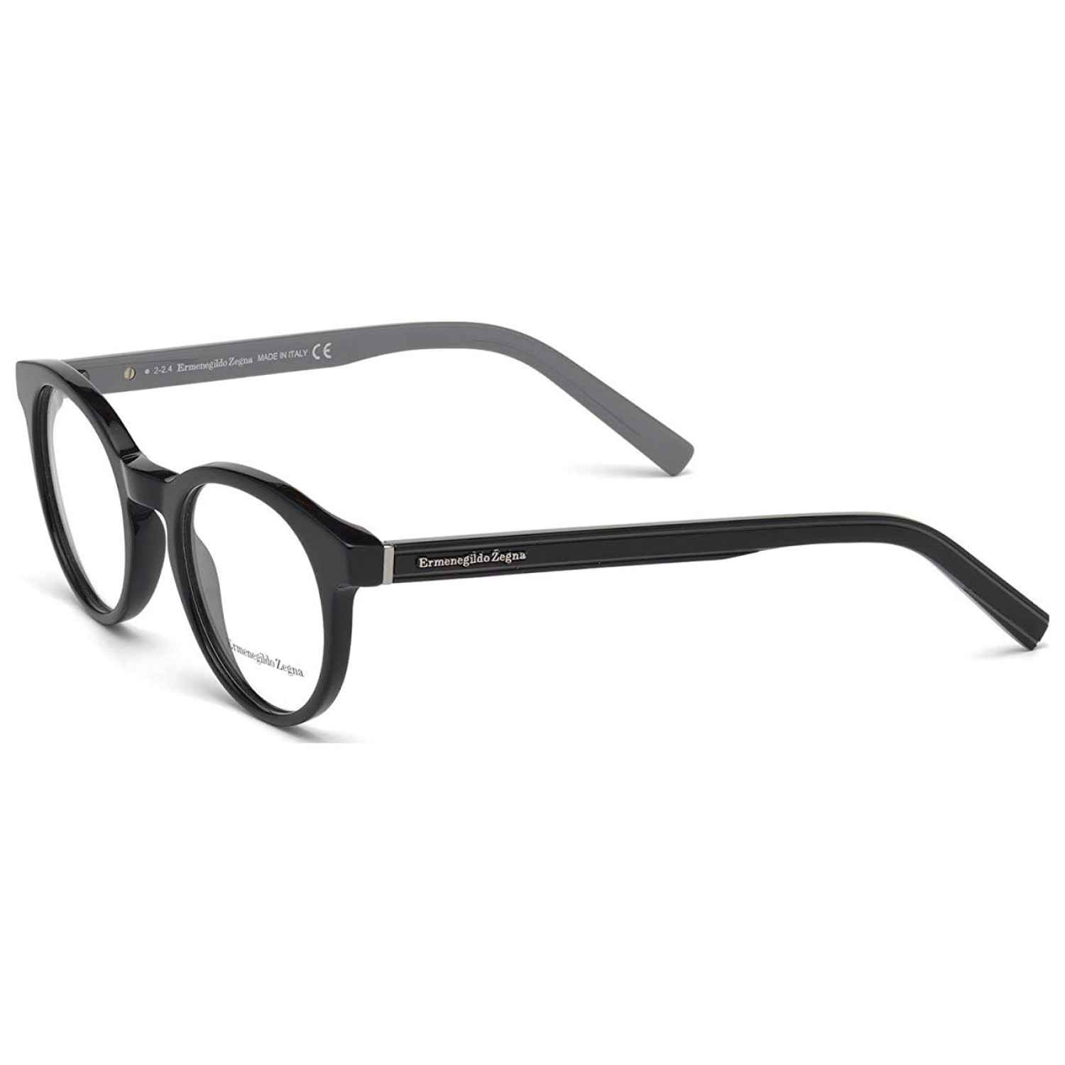 Ermenegildo Zegna // Women's EZ5024-005 Eyeglasses // Black - Designer ...