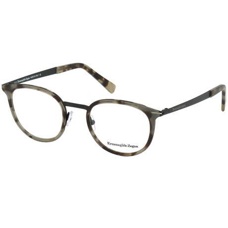 Ermenegildo Zegna // Men's EZ5048-055 Eyeglasses // Tortoise