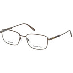 Ermenegildo Zegna // Unisex EZ5063-034 Eyeglasses // Shiny Light Bronze