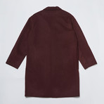 Hand Made Coat // Burgundy (L)