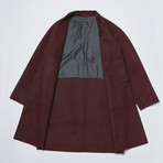 Hand Made Coat // Burgundy (L)