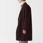 Hand Made Coat // Burgundy (L)