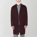 Hand Made Coat // Burgundy (L)