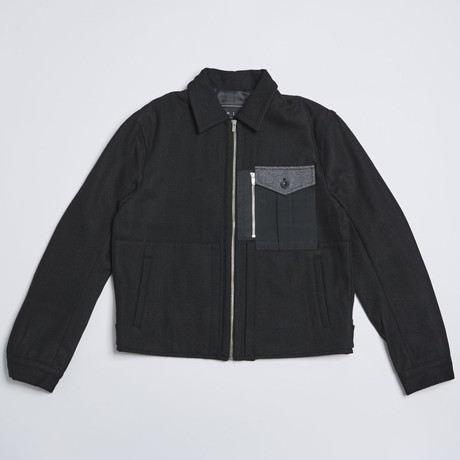 Pocket Detail Jacket // Black (S)
