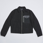 Pocket Detail Jacket // Black (L)