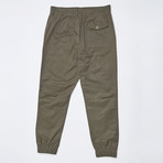 Woven Jogger Pants // Khaki (XL)