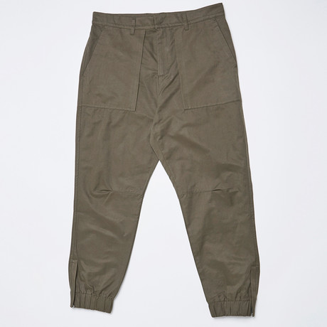Woven Jogger Pants // Khaki (S)