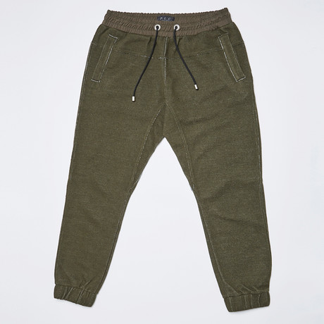 Baggy Jogger Pants // Khaki (S)