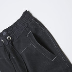 Baggy Jogger Pants // Black (L)