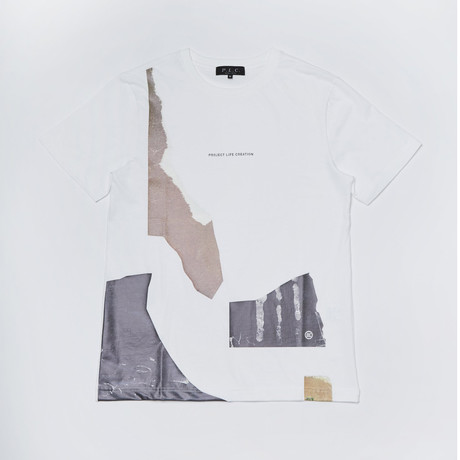 Logo Graphic Print T-Shirt // White (S)