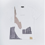 Logo Graphic Print T-Shirt // White (L)