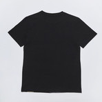 Logo Graphic Print T-Shirt // Black (S)