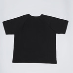 Hand Printed Sweatshirt // Black (M)