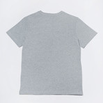 Logo Graphic Print T-Shirt // Grey (M)