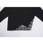 Wool Pocket Long Sleeve T-Shirt // Black (XL)