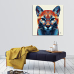 Puma // Canvas (16"W x 16"H x 1.5"D)