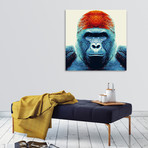 Gorilla // Canvas (16"W x 16"H x 1.5"D)